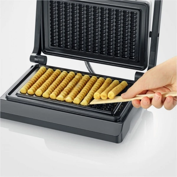 Severin WA 2114 Waffelpommes-Maker Beige 3 Severin WA 2114 Waffelpommes-Maker Beige – Bild 3