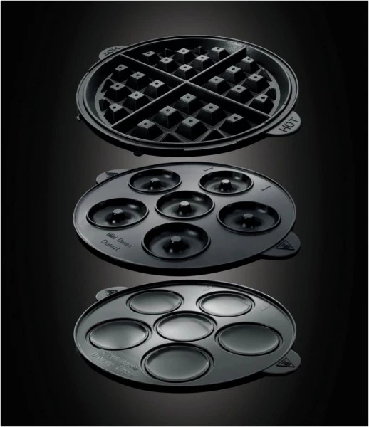Russell Hobbs Fiesta 3in1 Waffelautomat Schwarz/rot 4 Russell Hobbs Fiesta 3in1 Waffelautomat Schwarz/rot – Bild 4