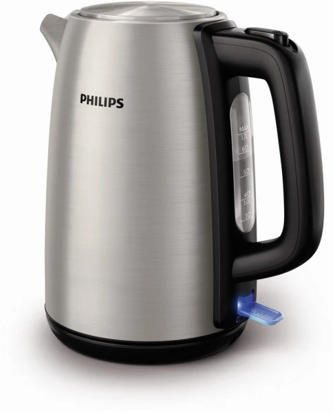 Philips HD9351/90 Viva Wasserkocher Metall/schwarz 2 Philips HD9351/90 Viva Wasserkocher Metall/schwarz – Bild 2