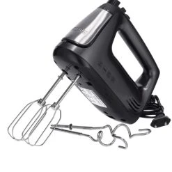 Severin HM 3839 Handrührgerät Grau-metallic-schwarz/edelstahl