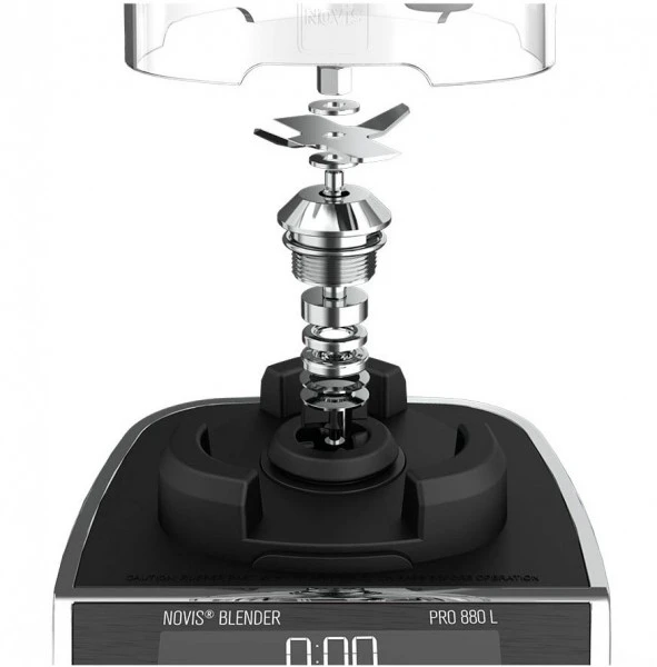 NOVIS ProBlender 880L Standmixer Rot 4 NOVIS ProBlender 880L Standmixer Rot – Bild 4