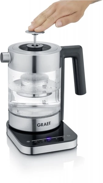 Graef WK 350 Wasserkocher Transparent/edelstahl 2 Graef WK 350 Wasserkocher Transparent/edelstahl – Bild 2
