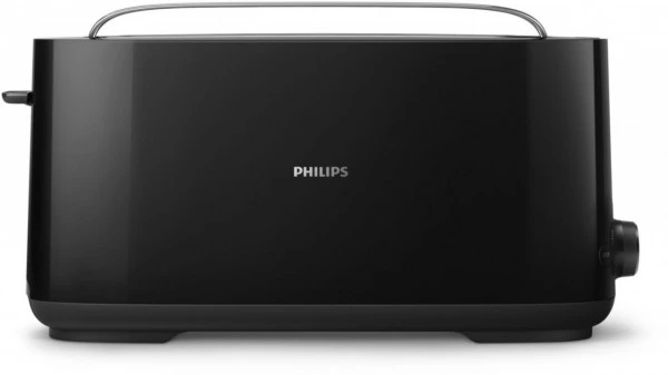 Philips HD2590/90 Daily Langschlitz-Toaster Schwarz 1 Philips HD2590/90 Daily Langschlitz-Toaster Schwarz