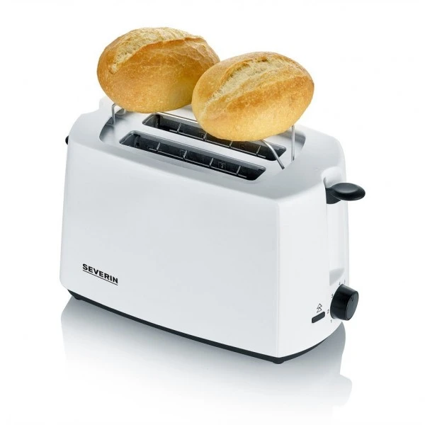 Severin AT 2286 Kompakt-Toaster Weiß/schwarz 1 Severin AT 2286 Kompakt-Toaster Weiß/schwarz