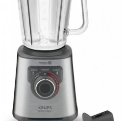 Krups KB403D Perfect Mix Plus Standmixer Edelstahl/dunkelgrau