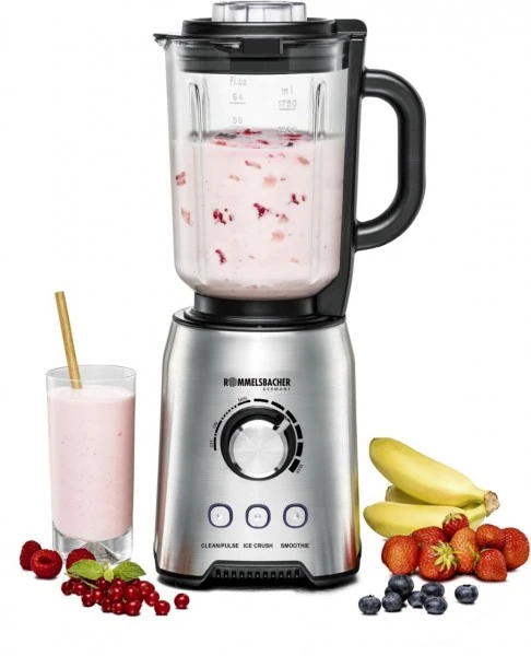 Rommelsbacher MX 1250 Standmixer Edelstahl 1 Rommelsbacher MX 1250 Standmixer Edelstahl