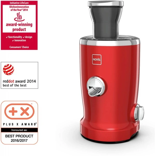 NOVIS VitaJuicer S1 Entsafter Rot 2 NOVIS VitaJuicer S1 Entsafter Rot – Bild 2