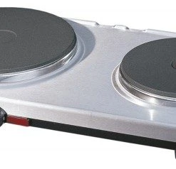 Rommelsbacher AK 3099/E Doppelkochplatte Edelstahl