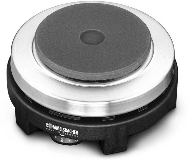 Rommelsbacher RK 505/K Espresso Geschenk-Set Kochplatte Edelstahl/schwarz 3 Rommelsbacher RK 505/K Espresso Geschenk-Set Kochplatte Edelstahl/schwarz – Bild 3