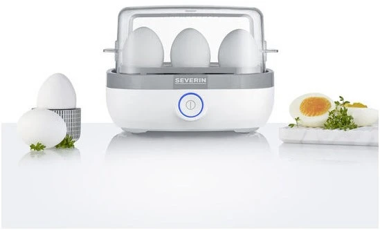 Severin EK 3164 Eierkocher Weiß/grau 5 Severin EK 3164 Eierkocher Weiß/grau – Bild 5