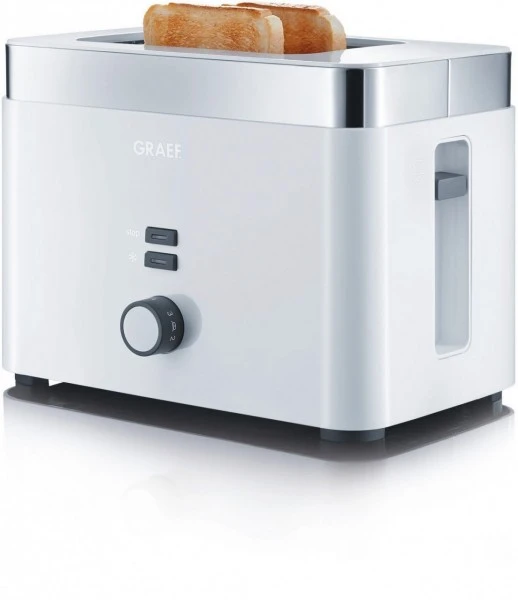 Graef TO 61 EU Kompakt-Toaster Weiß 1 Graef TO 61 EU Kompakt-Toaster Weiß
