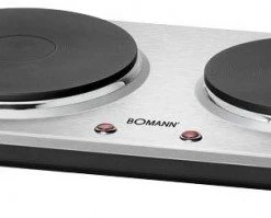 BOMANN DKP 5033 E CB Doppelkochplatte Edelstahl