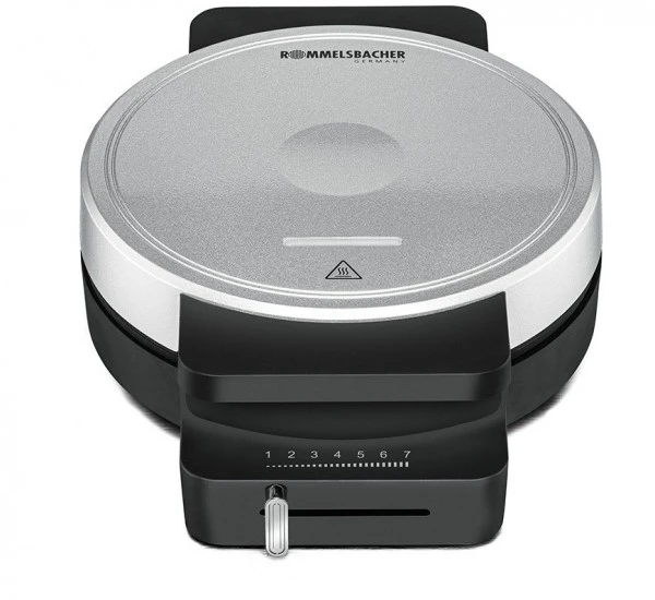 Rommelsbacher WA 850 Waffelautomat Schwarz/silber 1 Rommelsbacher WA 850 Waffelautomat Schwarz/silber