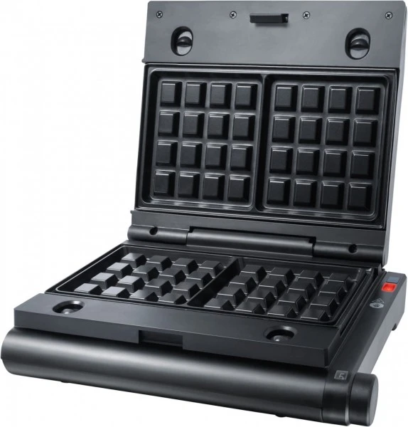 Steba SG 55 Multi Snack Maker Kontaktgrill+Waffelautomat+Sandwichtoast Schwarz 5 Steba SG 55 Multi Snack Maker Kontaktgrill+Waffelautomat+Sandwichtoast Schwarz – Bild 5