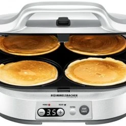 Rommelsbacher PC 1800 Waffelautomat Silber