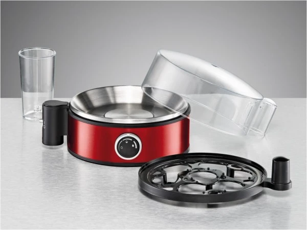 Rommelsbacher ER 405 R Red Edition Eierkocher Metallic Rot 4 Rommelsbacher ER 405 R Red Edition Eierkocher Metallic Rot – Bild 4