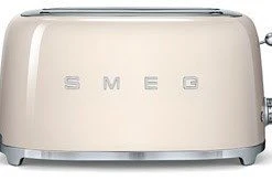 Smeg TSF 02 CREU Doppelschlitz-Toaster Creme
