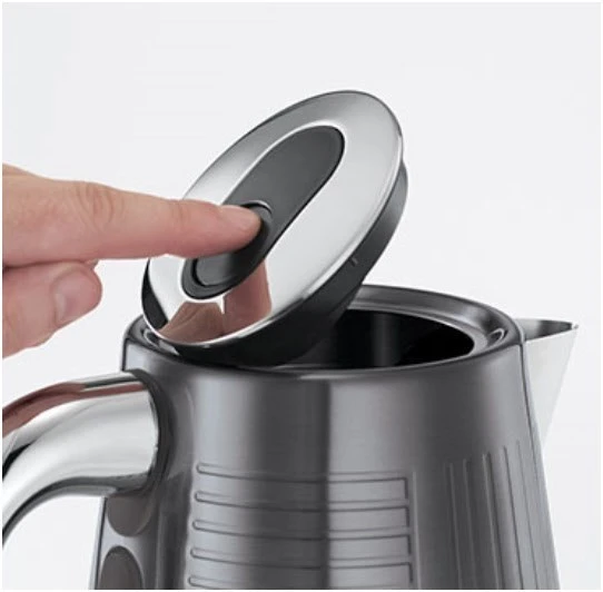 Russell Hobbs Geo Steel Wasserkocher Graphitgrau 3 Russell Hobbs Geo Steel Wasserkocher Graphitgrau – Bild 3