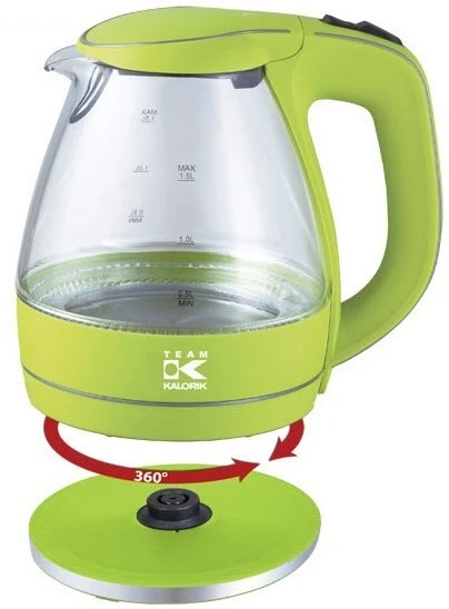 Kalorik TKG JK 1022 AG Wasserkocher Apfelgrün 2 Kalorik TKG JK 1022 AG Wasserkocher Apfelgrün – Bild 2