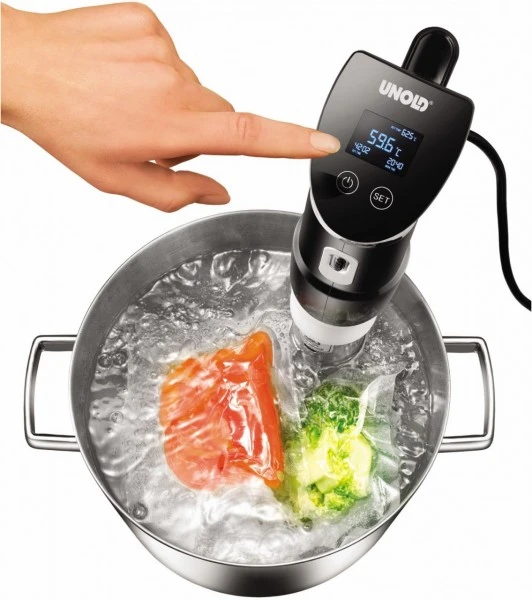 Unold 58915 Sous Vide Stick Time Edelstahl/schwarz 5 Unold 58915 Sous Vide Stick Time Edelstahl/schwarz – Bild 5