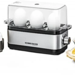 Rommelsbacher ER 300 Eierkocher Edelstahl/schwarz