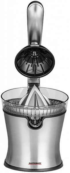 Gastroback Advanced Pro S Zitruspresse Silber 1 Gastroback Advanced Pro S Zitruspresse Silber
