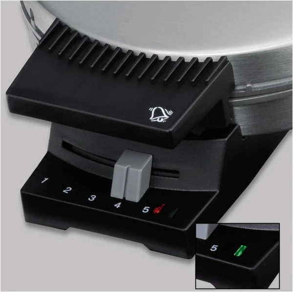 Cloer 189 Waffelautomat Edelstahl Matt 6 Cloer 189 Waffelautomat Edelstahl Matt – Bild 6