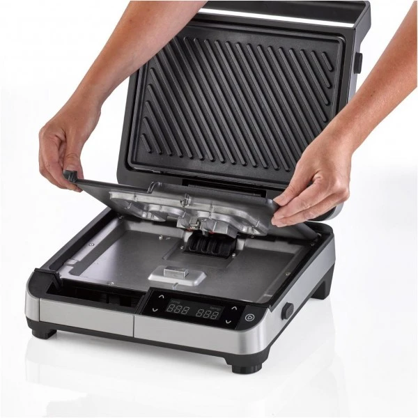 Caso DG 2000 Kontaktgrill Aluminium 4 Caso DG 2000 Kontaktgrill Aluminium – Bild 4