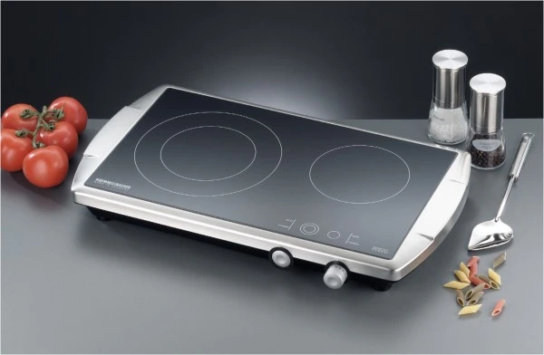 Rommelsbacher CT 3400/E Doppelkochplatte Edelstahl 4 Rommelsbacher CT 3400/E Doppelkochplatte Edelstahl – Bild 4