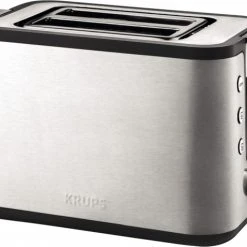 Krups KH 442 Control Line Kompakt-Toaster Edelstahl/schwarz