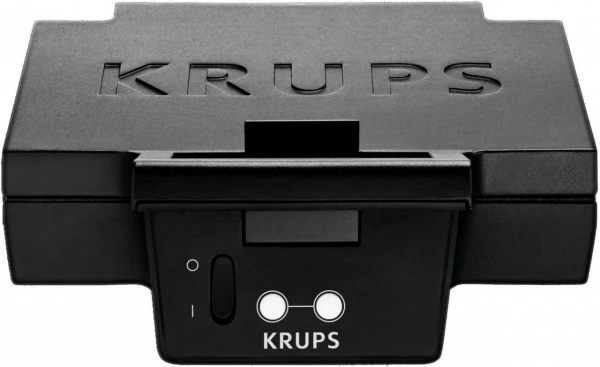 Krups FDK 451 Sandwichtoaster Schwarz Matt 1 Krups FDK 451 Sandwichtoaster Schwarz Matt