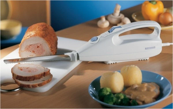 Severin EM 3965 Elektromesser Weiß/grau 1 Severin EM 3965 Elektromesser Weiß/grau