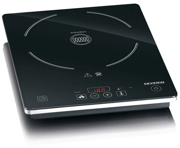 Severin KP 1071 Induktionskochplatte Schwarz 1 Severin KP 1071 Induktionskochplatte Schwarz