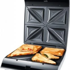 Steba SG 40 Sandwichtoaster Silber