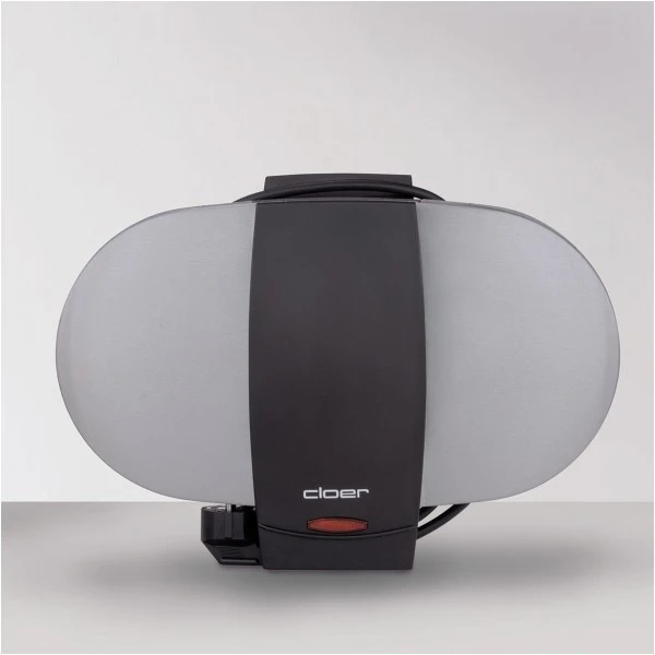 Cloer 1329 Doppelwaffelautomat Waffelautomat Edelstahl Matt 3 Cloer 1329 Doppelwaffelautomat Waffelautomat Edelstahl Matt – Bild 3