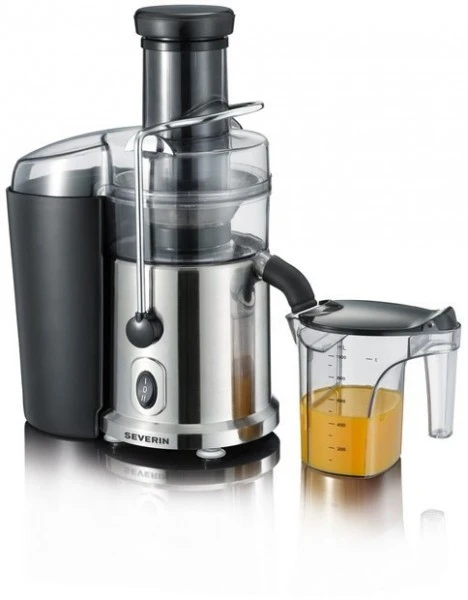 Severin ES 3563 Automatik-Entsafter Schwarz/chrom 1 Severin ES 3563 Automatik-Entsafter Schwarz/chrom