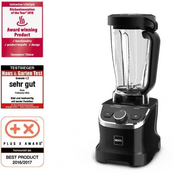 NOVIS ProBlender 880L Standmixer Schwarz 6 NOVIS ProBlender 880L Standmixer Schwarz – Bild 6