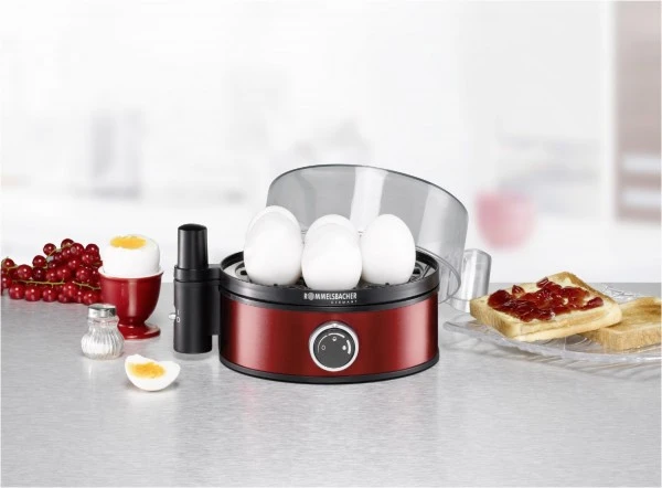 Rommelsbacher ER 405 R Red Edition Eierkocher Metallic Rot 3 Rommelsbacher ER 405 R Red Edition Eierkocher Metallic Rot – Bild 3