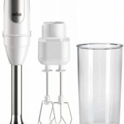 Braun MQ 7005B WH MultiQuick 7 Stabmixer Weiß/silber