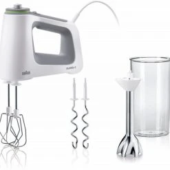 Braun HM 5107 WH MultiMix 5 Handrührgerät Weiß/grau