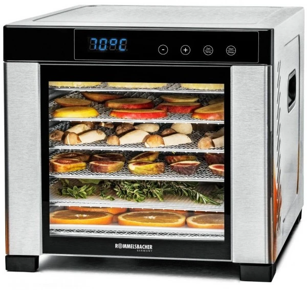 Rommelsbacher DA 900 Dörrautomat Edelstahl/schwarz 1 Rommelsbacher DA 900 Dörrautomat Edelstahl/schwarz