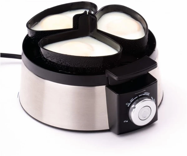 Cloer 6070 Eierkocher Edelstahl/schwarz 6 Cloer 6070 Eierkocher Edelstahl/schwarz – Bild 6