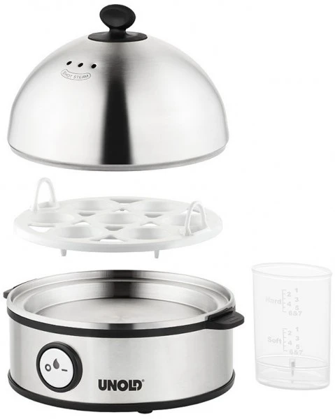 Unold 38626 Eierkocher Edel Edelstahl/schwarz 6 Unold 38626 Eierkocher Edel Edelstahl/schwarz – Bild 6