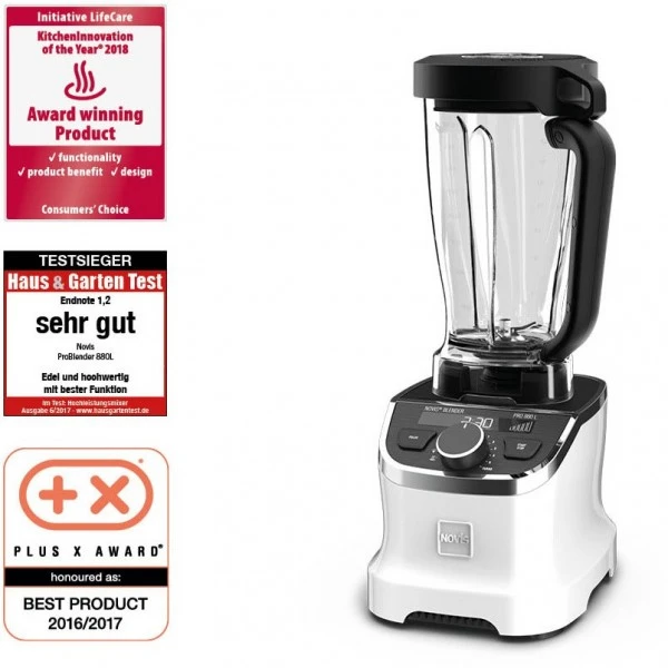 NOVIS ProBlender 880L Standmixer Weiss 2 NOVIS ProBlender 880L Standmixer Weiss – Bild 2