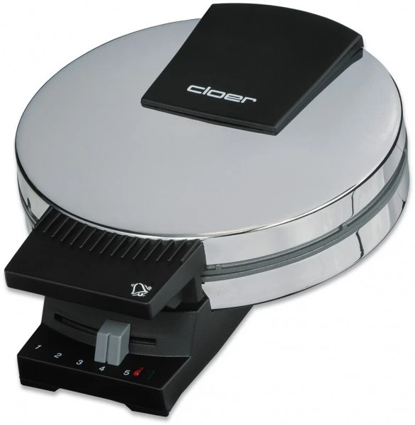 Cloer 185 Waffelautomat Chrom 4 Cloer 185 Waffelautomat Chrom – Bild 4