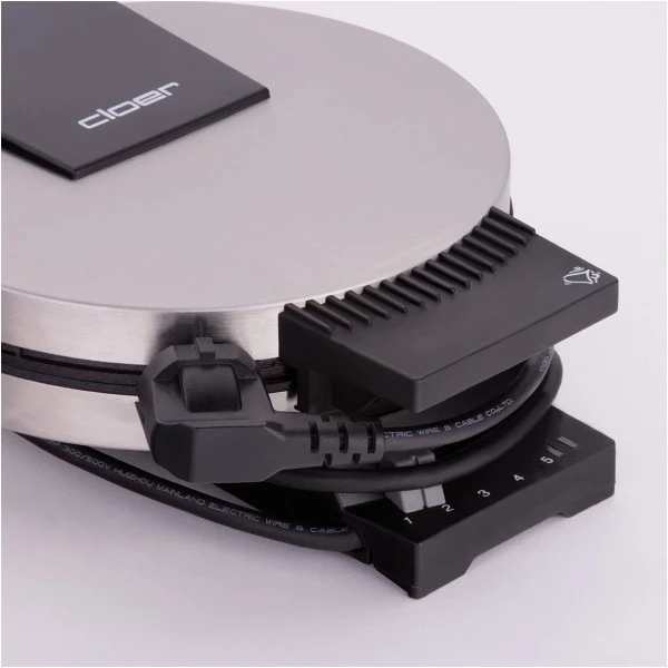 Cloer 189 Waffelautomat Edelstahl Matt 5 Cloer 189 Waffelautomat Edelstahl Matt – Bild 5