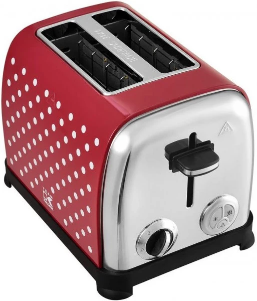 Kalorik TKG TO 1045 RWD N Toaster Rot/weiß 2 Kalorik TKG TO 1045 RWD N Toaster Rot/weiß – Bild 2