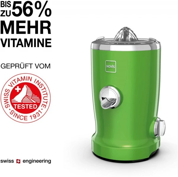 NOVIS VitaJuicer S1 Entsafter Grün 3 NOVIS VitaJuicer S1 Entsafter Grün – Bild 3
