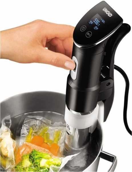 Unold 58915 Sous Vide Stick Time Edelstahl/schwarz 3 Unold 58915 Sous Vide Stick Time Edelstahl/schwarz – Bild 3