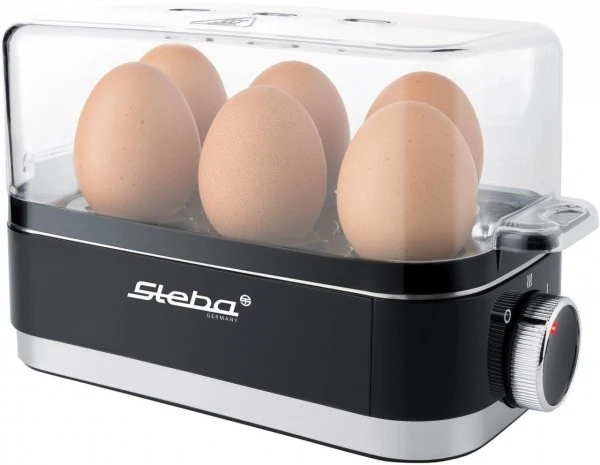 Steba EK 7 Eierkocher Schwarz/edelstahl 1 Steba EK 7 Eierkocher Schwarz/edelstahl